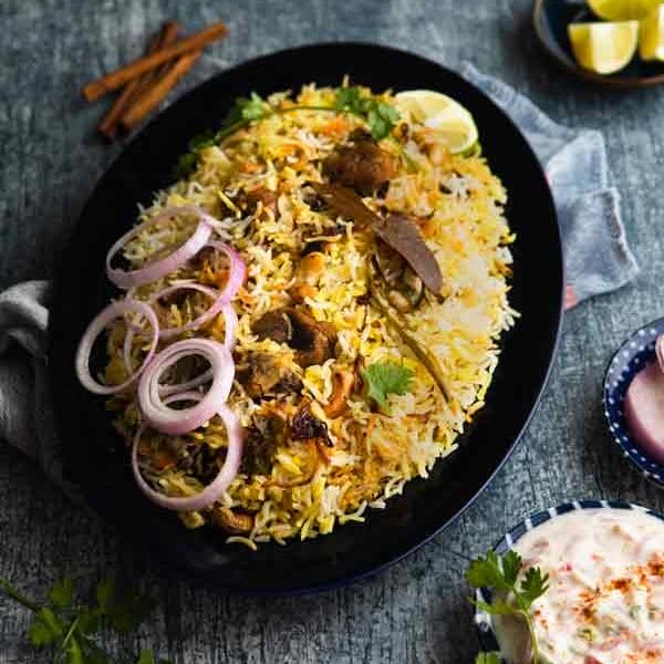 Hyderabadi Goat Biryani