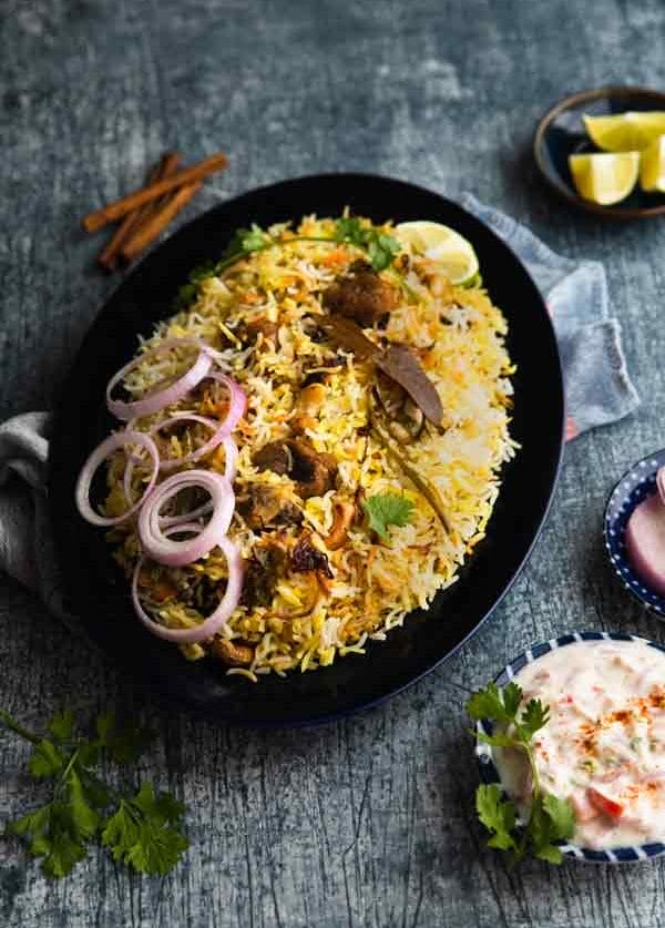 Hyderabadi Goat Biryani