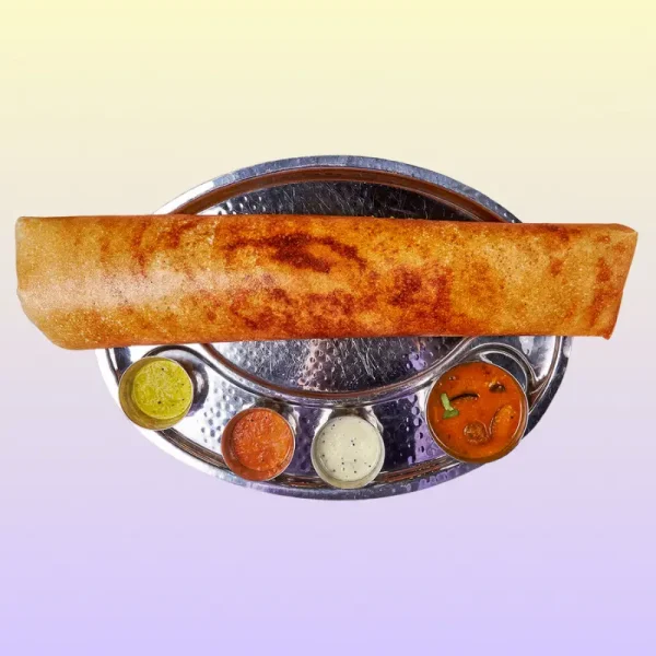 Rava Masala Dosa Onion