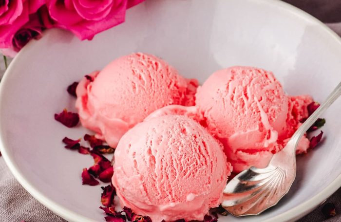 Rose Ice Cream