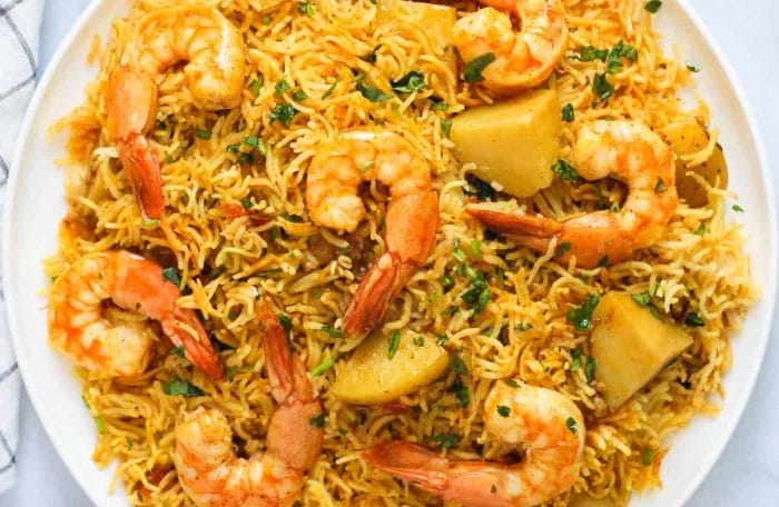Shrimp Biryani